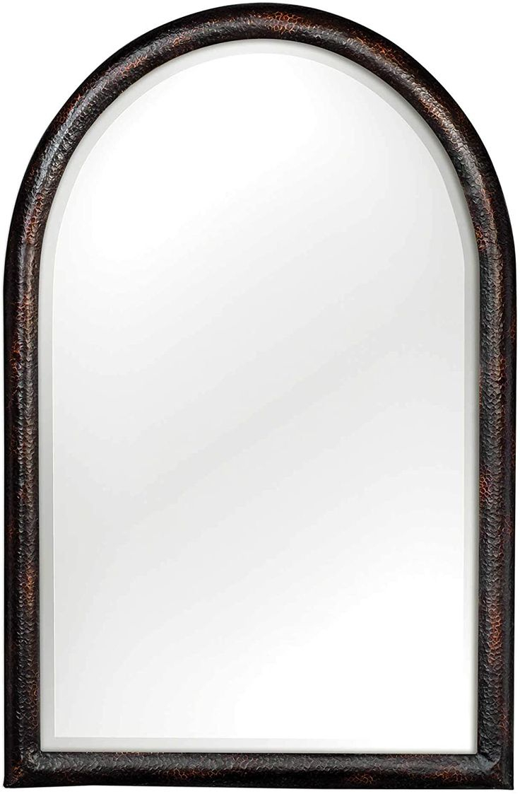 Uttermost Rada Arch Decorative Mirror In Aged Bronze | Mirror, Mirror ... intended for Designing with Intention The Impact of a Rustic Black and Aged Bronze Mirror