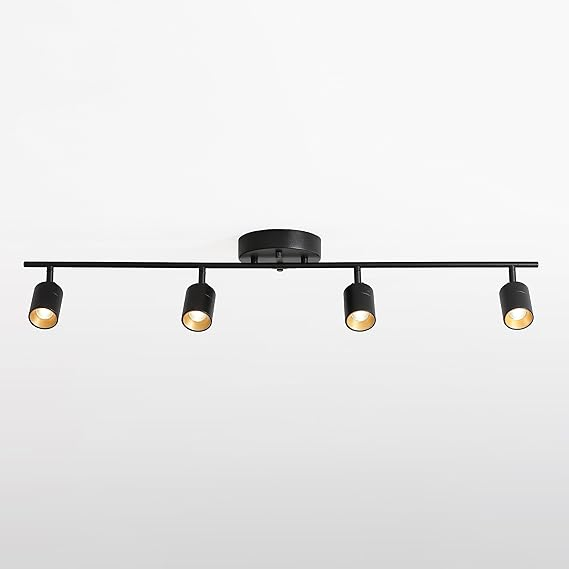 Vidalite Shura - 4-Light Black Integrated Led Track Light W/Rotatable ... intended for Designing Dynamic Interiors with Vidalite Shura Track