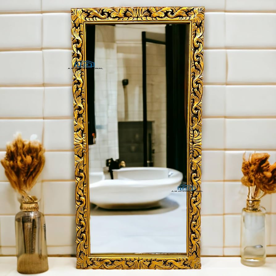 Wood Mirror Frame Designs with The Art of Textured Wood Mirror Framing with Belen Kox
