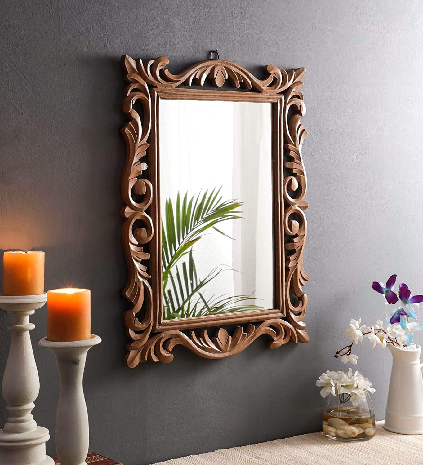 Wood Mirror Frame Designs within The Art of Textured Wood Mirror Framing with Belen Kox