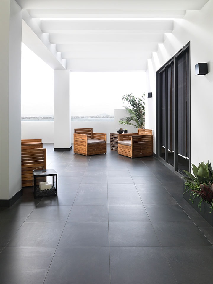 10 Porch Tile Ideas To Update The Space | Porcelanosa regarding