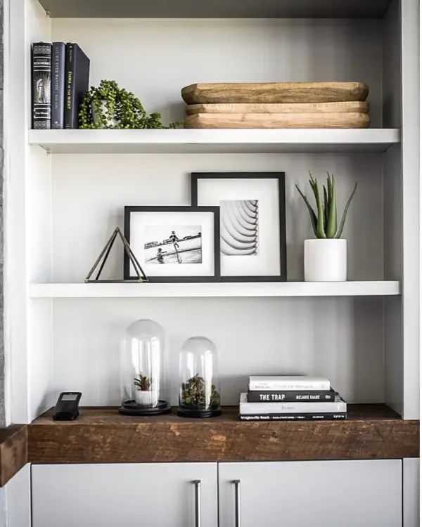 10 Shelf Styling Tips To Make It Easy And Beautiful within
