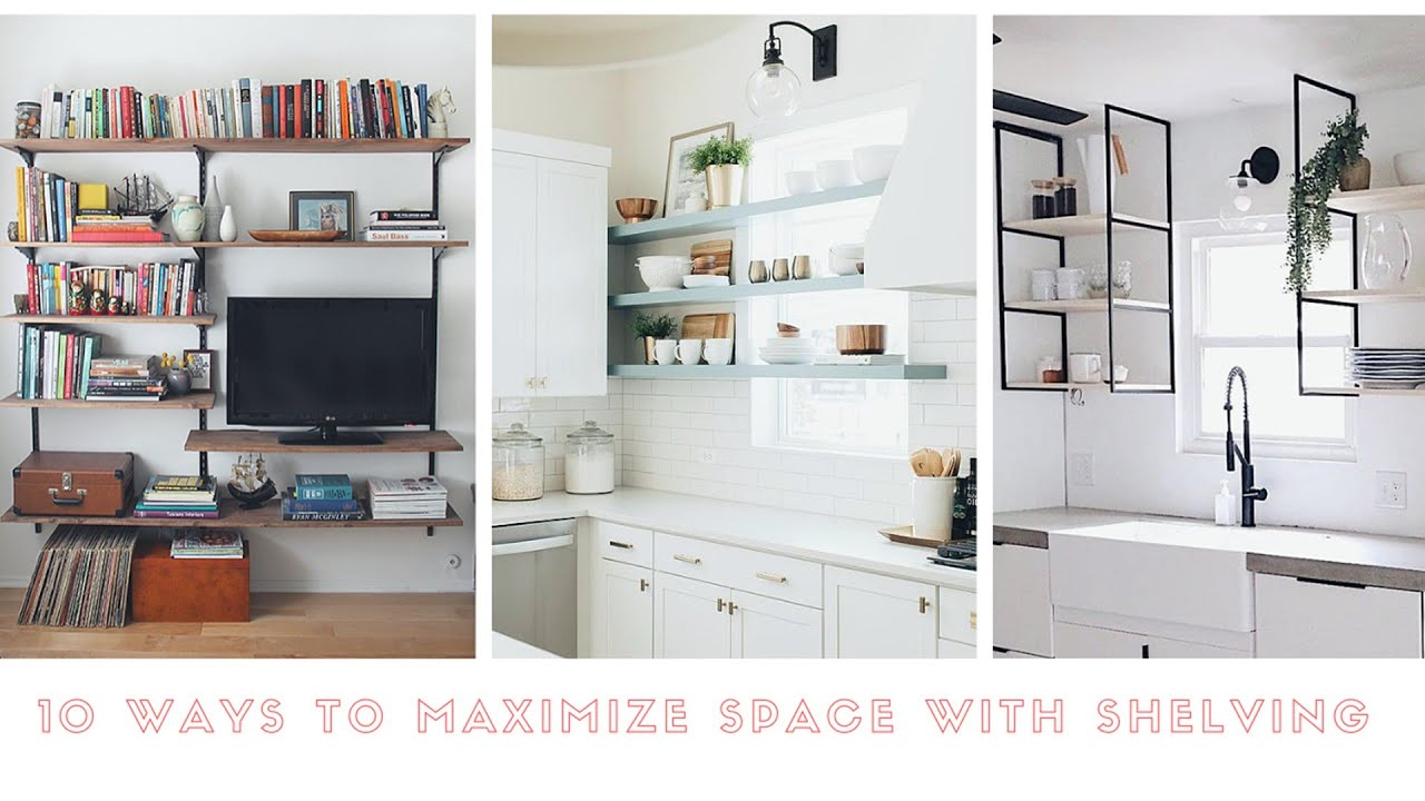 10 Ways To Maximize Storage Space With Shelving - Youtube with Maximizing Storage and Style Understanding the Brost Wall Shelf