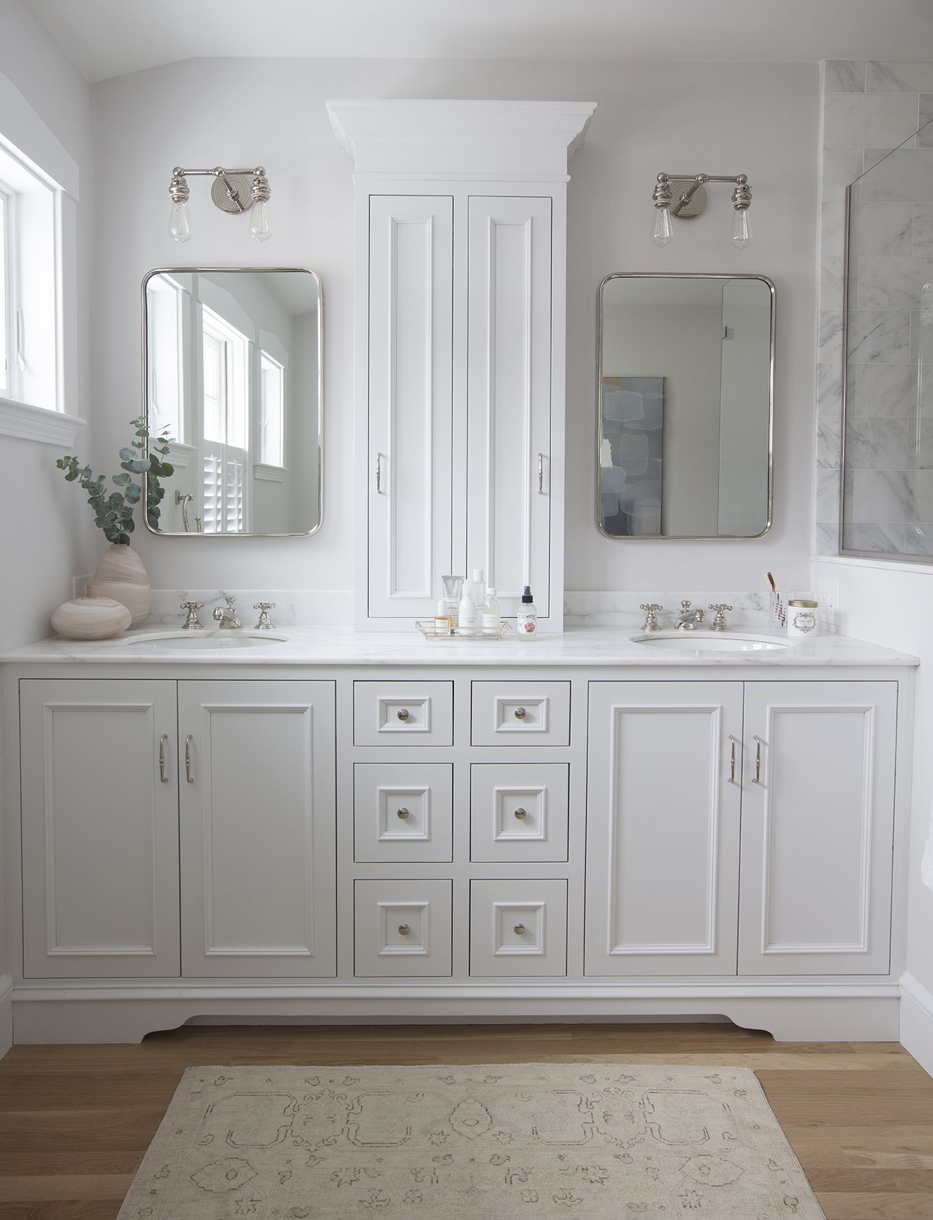 12 Master Bathroom Ideas For A Bathroom With A Double Vanity regarding