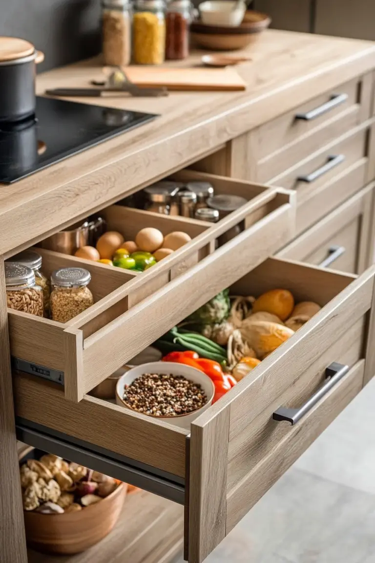 13 Clever Storage Ideas To Transform Your Kitchen – Dreamyhomestyle inside