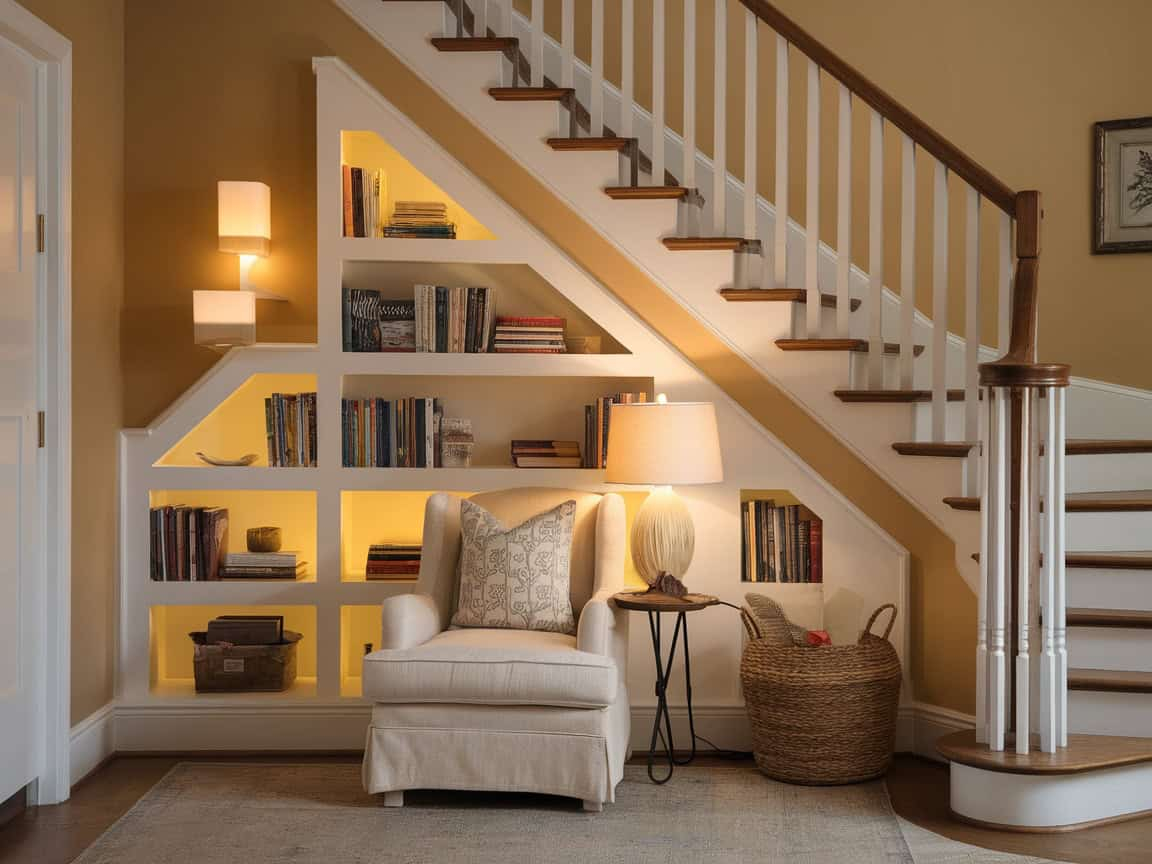 17 Ways To Transform Dead Space Into Cozy Nooks with regard to Transforming Nooks and Crannies With a Stylish 10x10 Glass Shelf