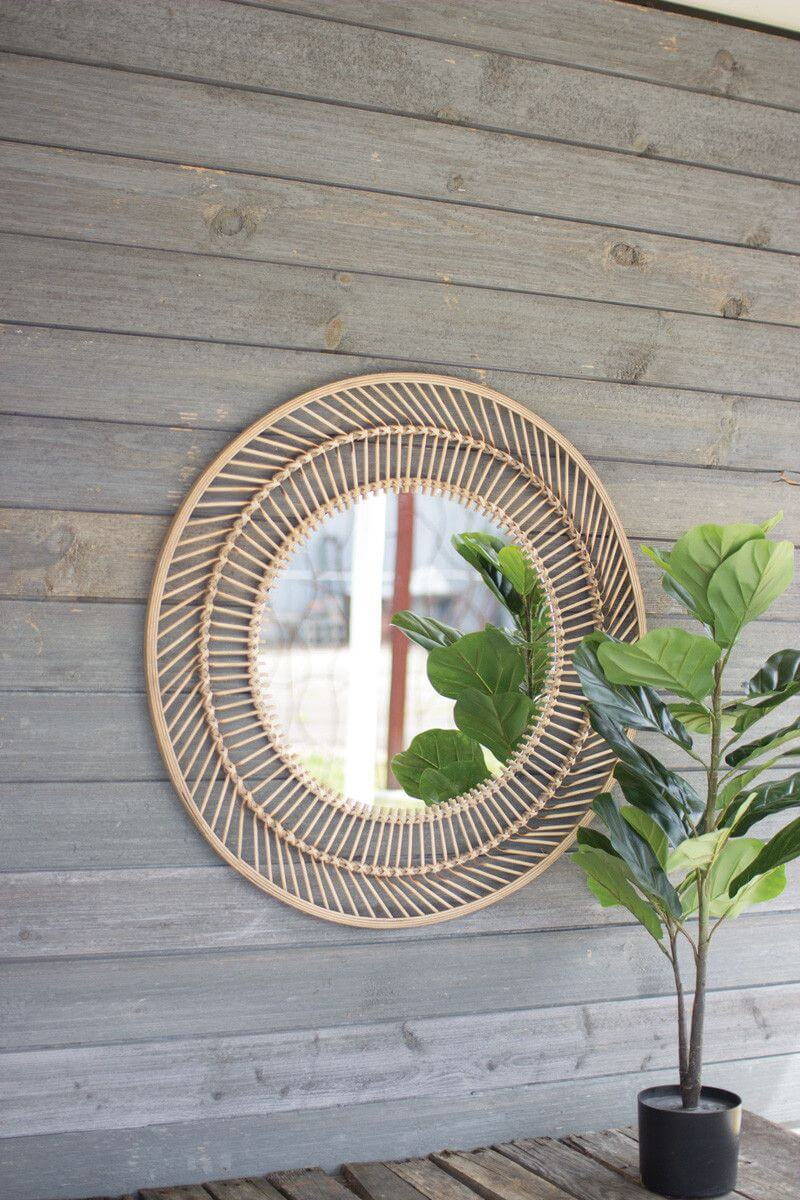 21 Best Bamboo Home Decor Ideas That Are Unforgettable In 2023 regarding Decorating with Bamboo Square Wall Mirrors Understanding Natural and Black Options