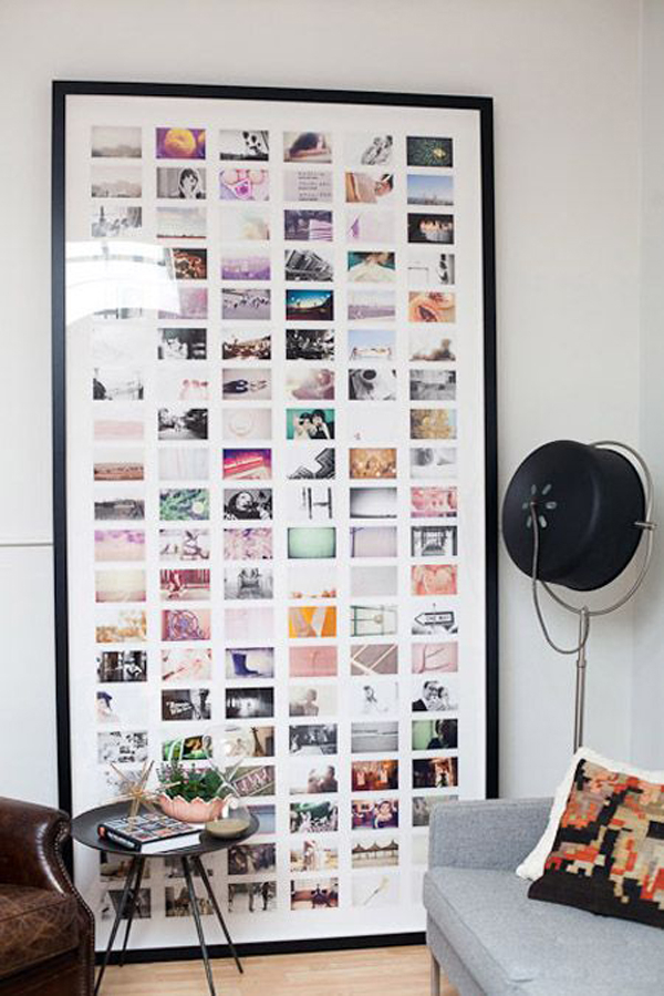 22 Beautiful Ways To Display Family Photos On Your Walls | Homemydesign throughout