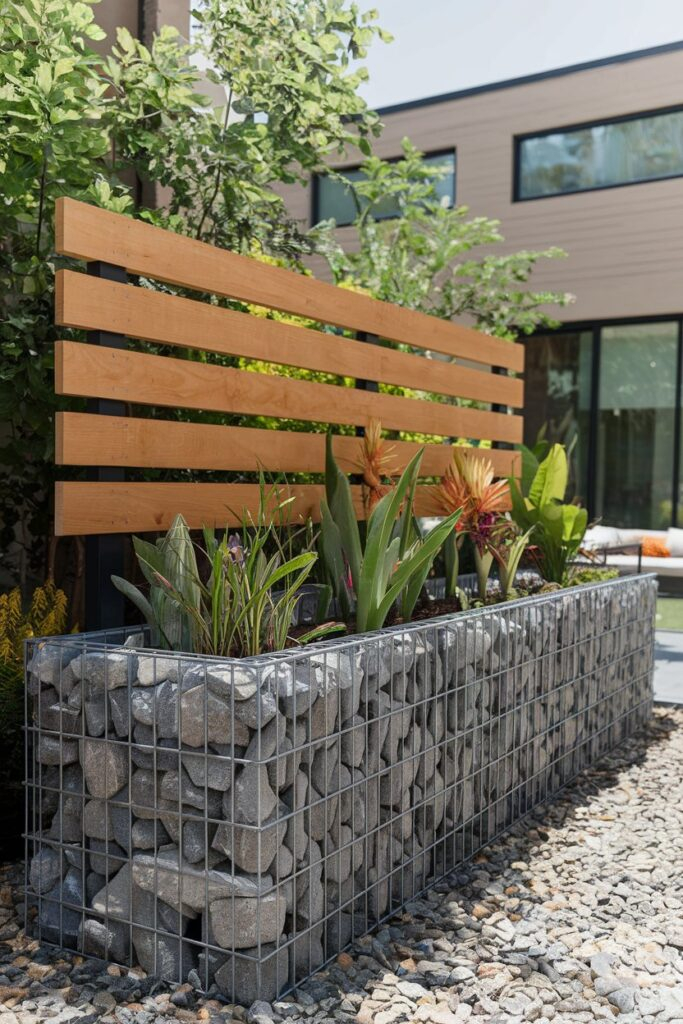 22 Gabion Garden Ideas: Transform Your Outdoor Space With Style » Comfy ... for