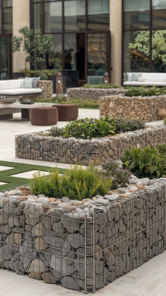 22 Gabion Garden Ideas: Transform Your Outdoor Space With Style » Comfy ... intended for
