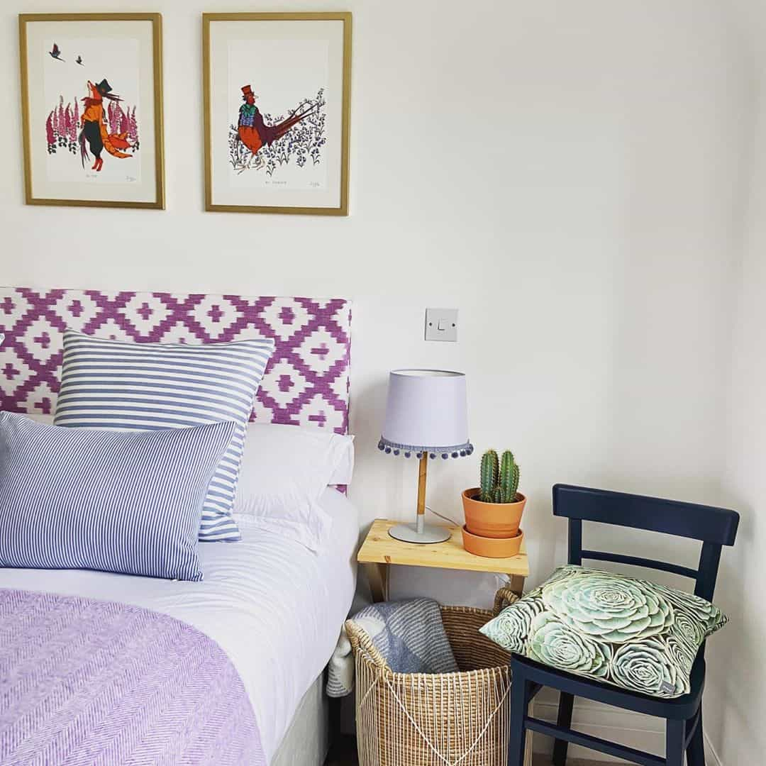 25 Beautiful Bedroom Wall Art Ideas intended for