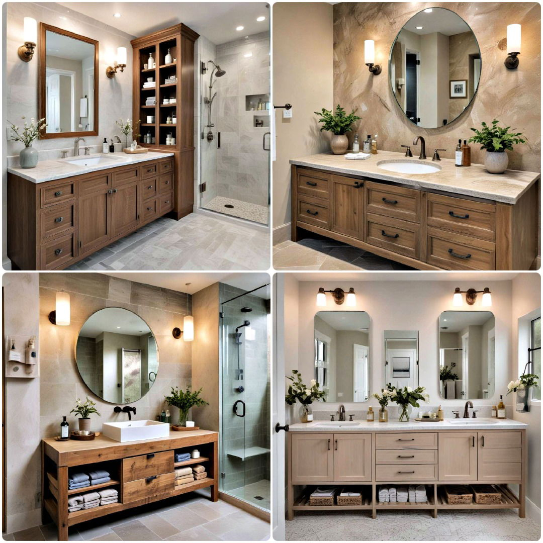 25 Double Vanity Bathroom Ideas That Will Inspire You in Upgrade Your Bathroom With These 10 Elegant Vanity Wall Designs