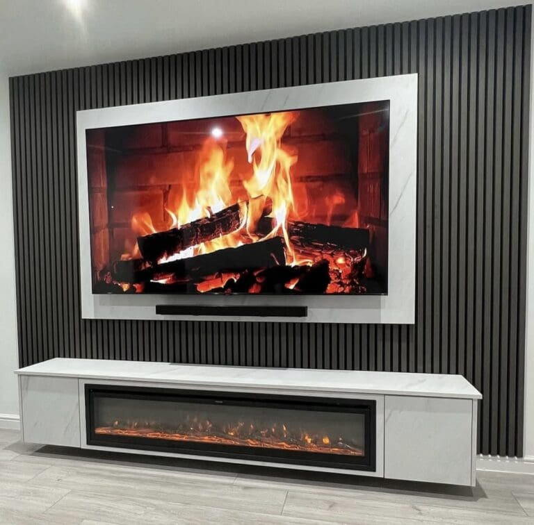 27 Modern Media Wall Ideas To Elevate Your Space regarding