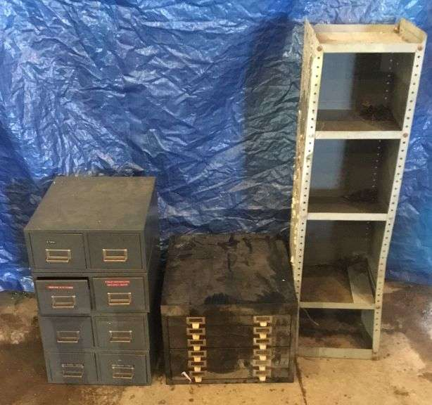 4 Piece Metal Bins 25”Hx15”Wx16”D, Metal Tool Box14”Hx18”Wx19”D ... intended for A Closer Look at the Eviva Olivia 14"Wx12"D Linen Cabinet Features