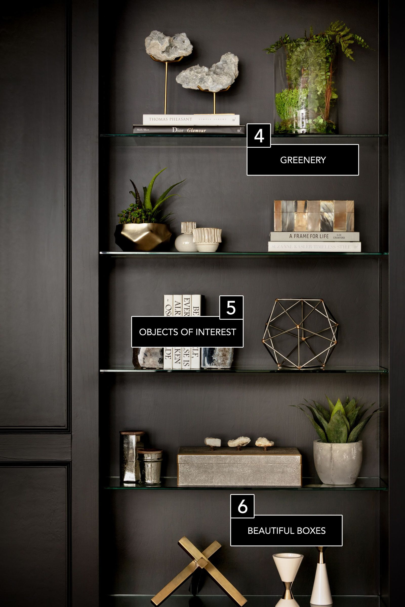 6 Secrets To A Perfectly Styled Bookcase with regard to
