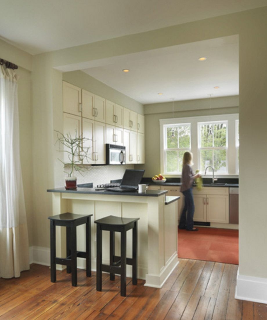 60 Stunning Half Wall Kitchen Designs Ideas - Roundecor | Open Kitchen ... in