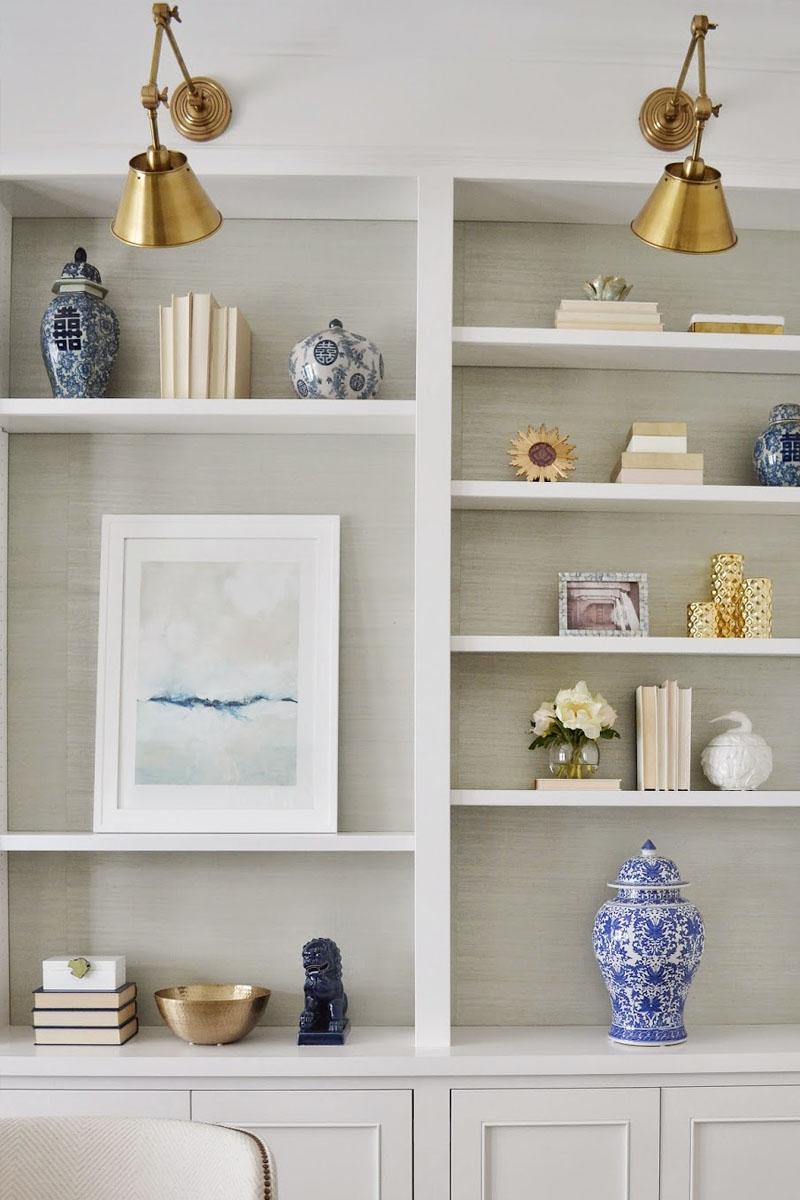7 Expert Interior Design Secrets To Styling Shelves | Kathy Kuo Blog ... in