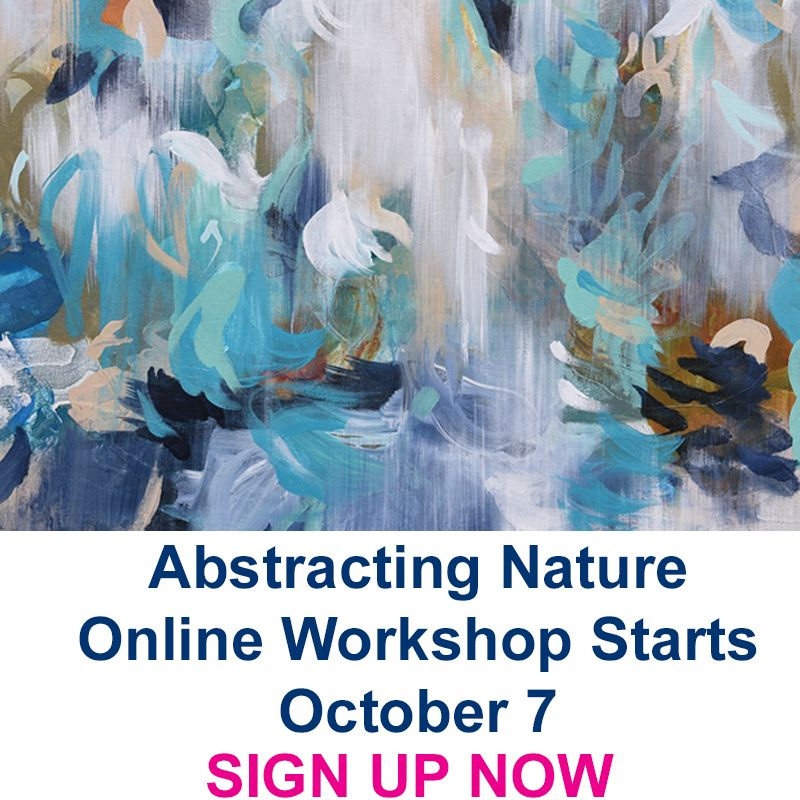 Abstracting Nature Online Workshop | Nature Paintings, Online Art ... regarding
