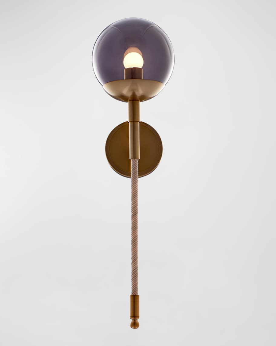 Allegri Crystal By Kalco Lighting Boba 1-Light Wall Sconce | Neiman Marcus throughout The Enduring Style of Kalco's Anchorage Wall Light Explained