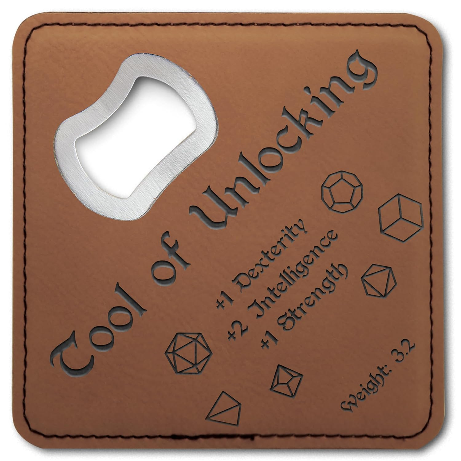 Amazon.com: Dungeons And Dragons Tool Of Unlocking Dnd Coaster Bottle ... inside Unlocking the Charm of the Coaster Elmcrest Shelf in Black and Gray Driftwood