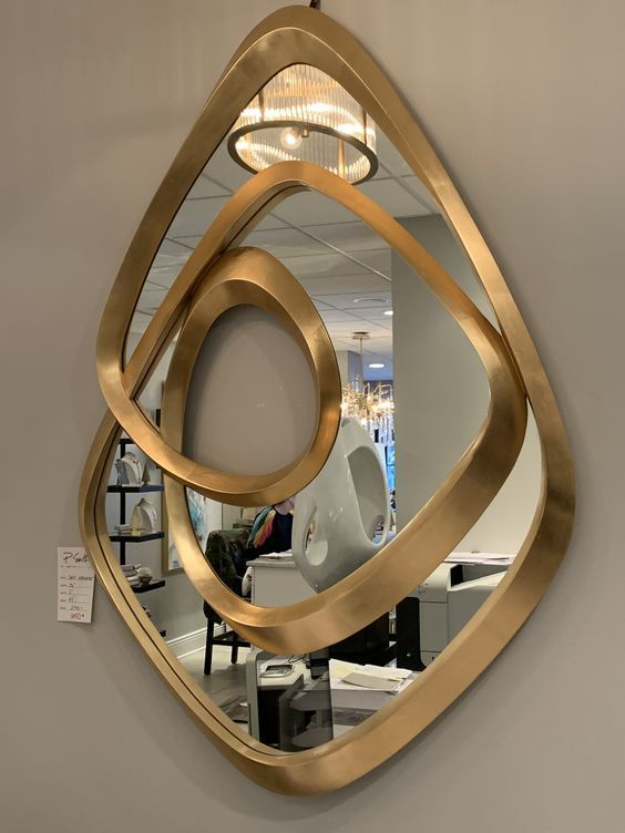 "Artistry In Reflection: Unveiling The Beauty Of Modern Wall Mirror Art ... within