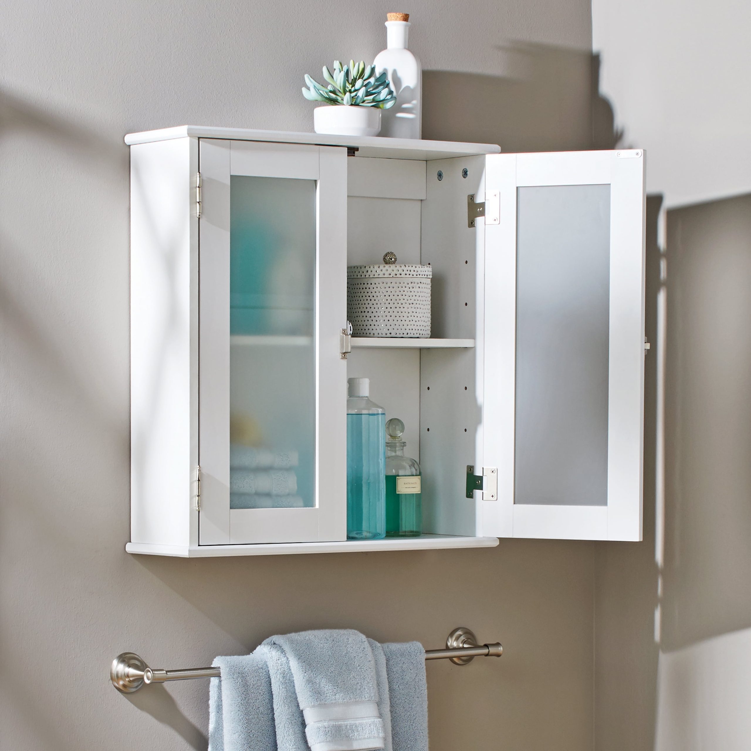 Bathroom Cabinets Wall Mounted: 5 Smart Solutions For Organization within