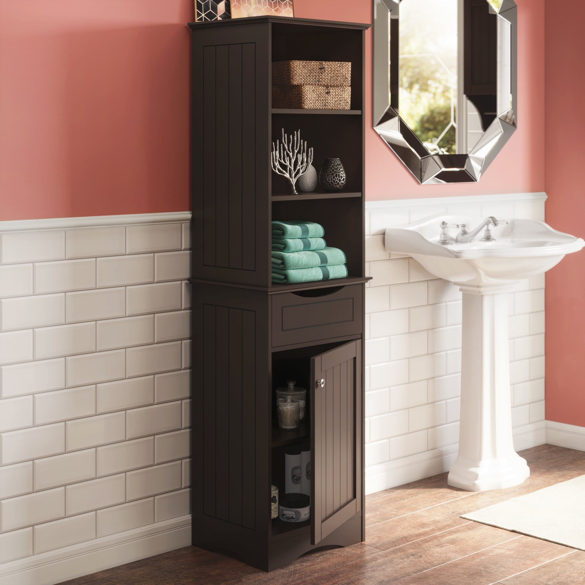 Bathroom Cabinets With Linen Tower – Everything Bathroom with regard to Revamp Your Bathroom The Essential Guide to Linen Side Cabinets