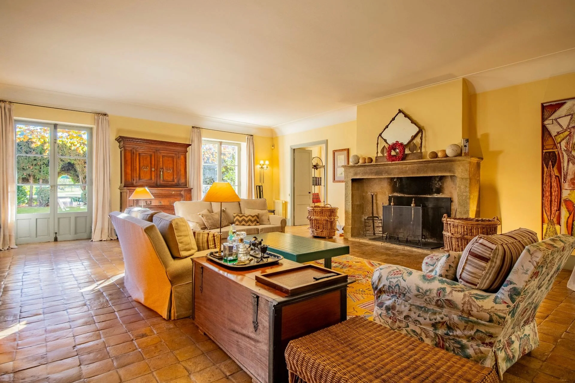 Beautifully Restored Provençal Farmhouse Near Saint-Rémy-De-Provence ... in Provence Charm Restored Timeless Walls Meet Modern Living