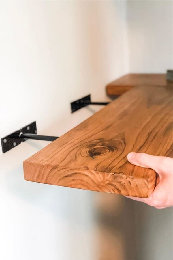 Best Diy Floating Shelf Ideas For 2021 - Crazy Laura | Floating Shelves ... within