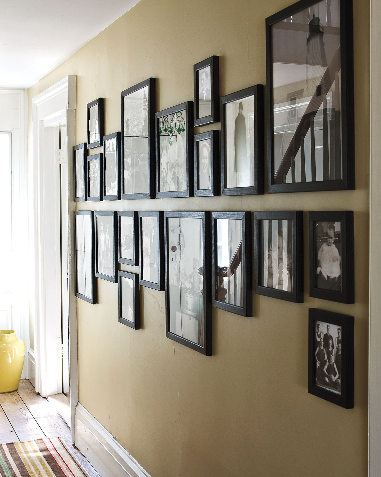Blank Gallery Wall inside Unlocking Your Walls Displaying Photos with Personality Not Perfection
