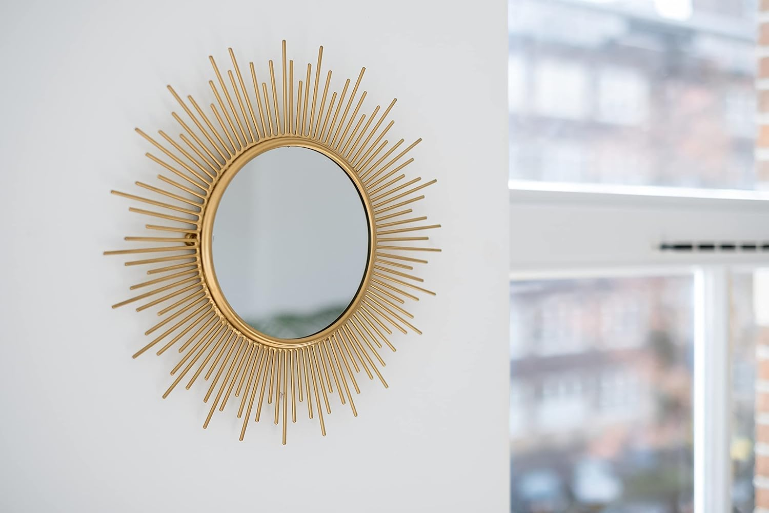 Buy Kimisty Set 3 Sunburst Mirror, Gold Wall Mirror, 12 Inch Small ... with Elevate Your Decor A Deep Dive into the Lana Sunburst Mirror Gold