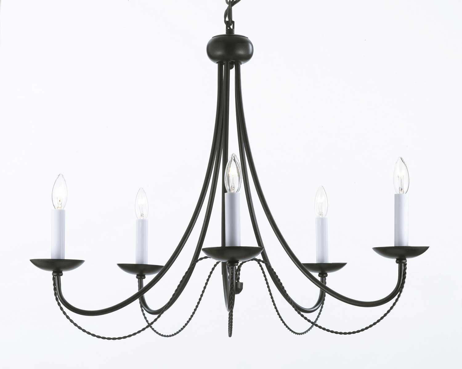 Cast Iron Chandelier – House Design And Decoration Ideas For Interior ... within