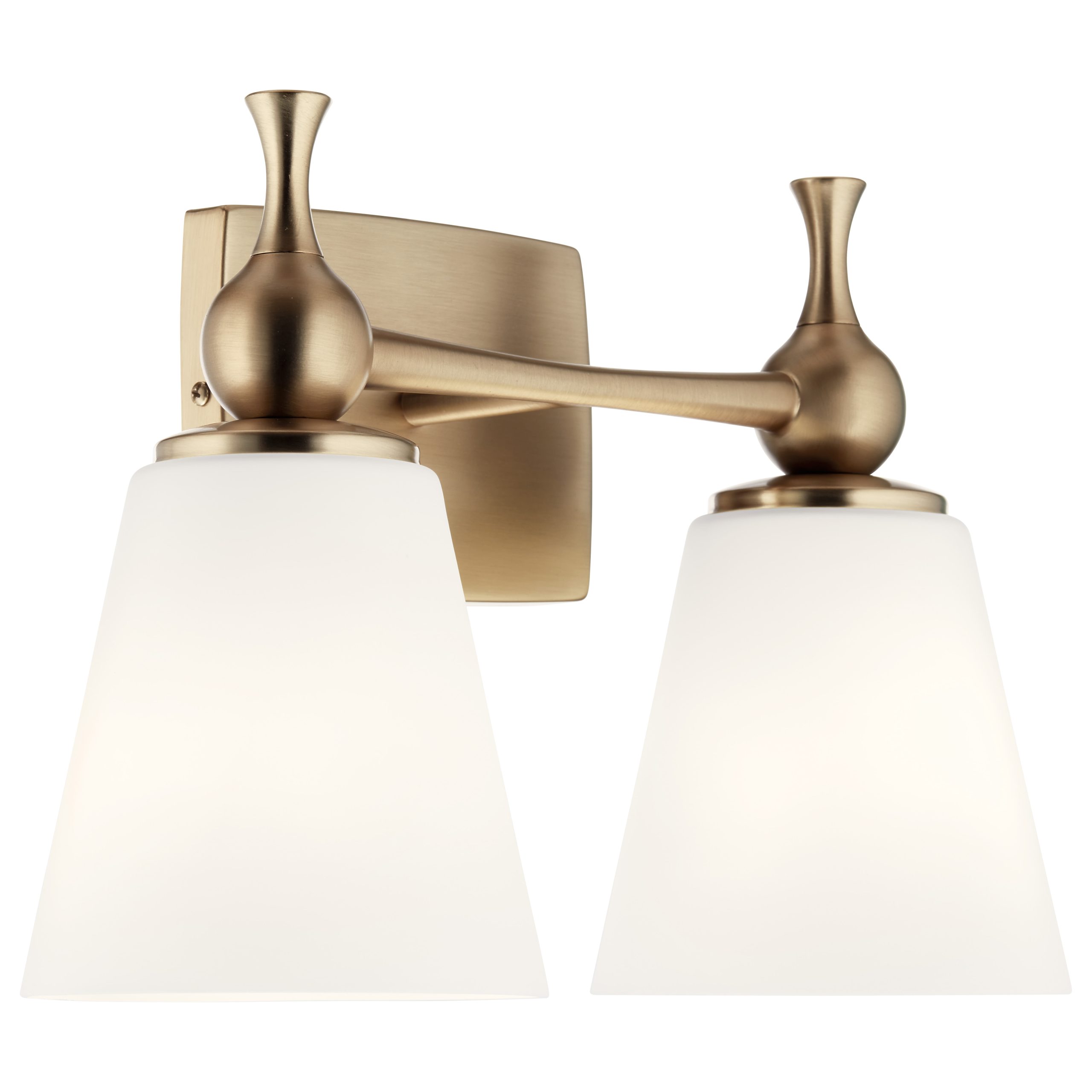 Champagne Bronze Bathroom Vanity Light | Shelly Lighting pertaining to