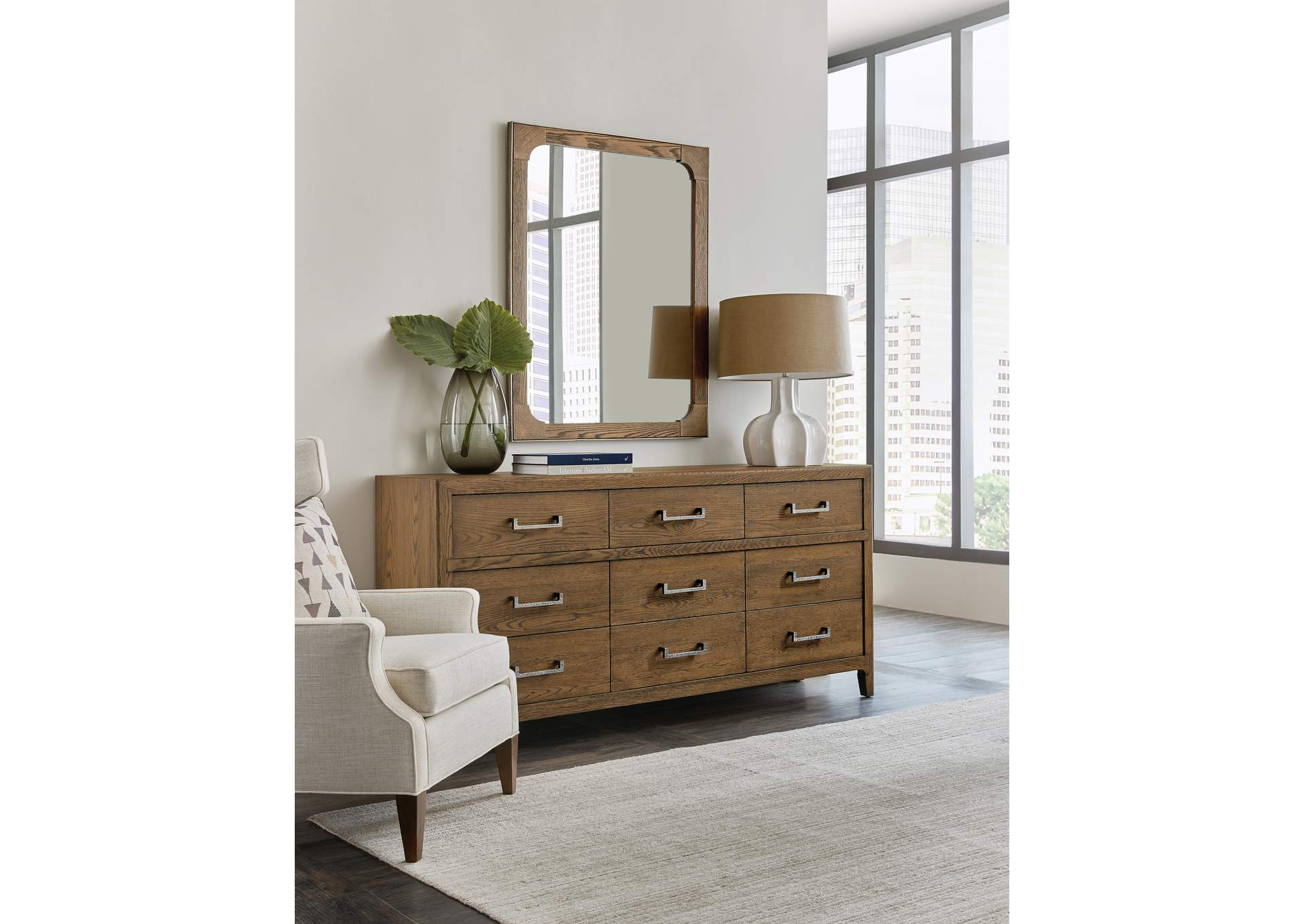 Chapman Nine - Drawer Dresser for The Art of Organizing a Nine Drawer Dresser
