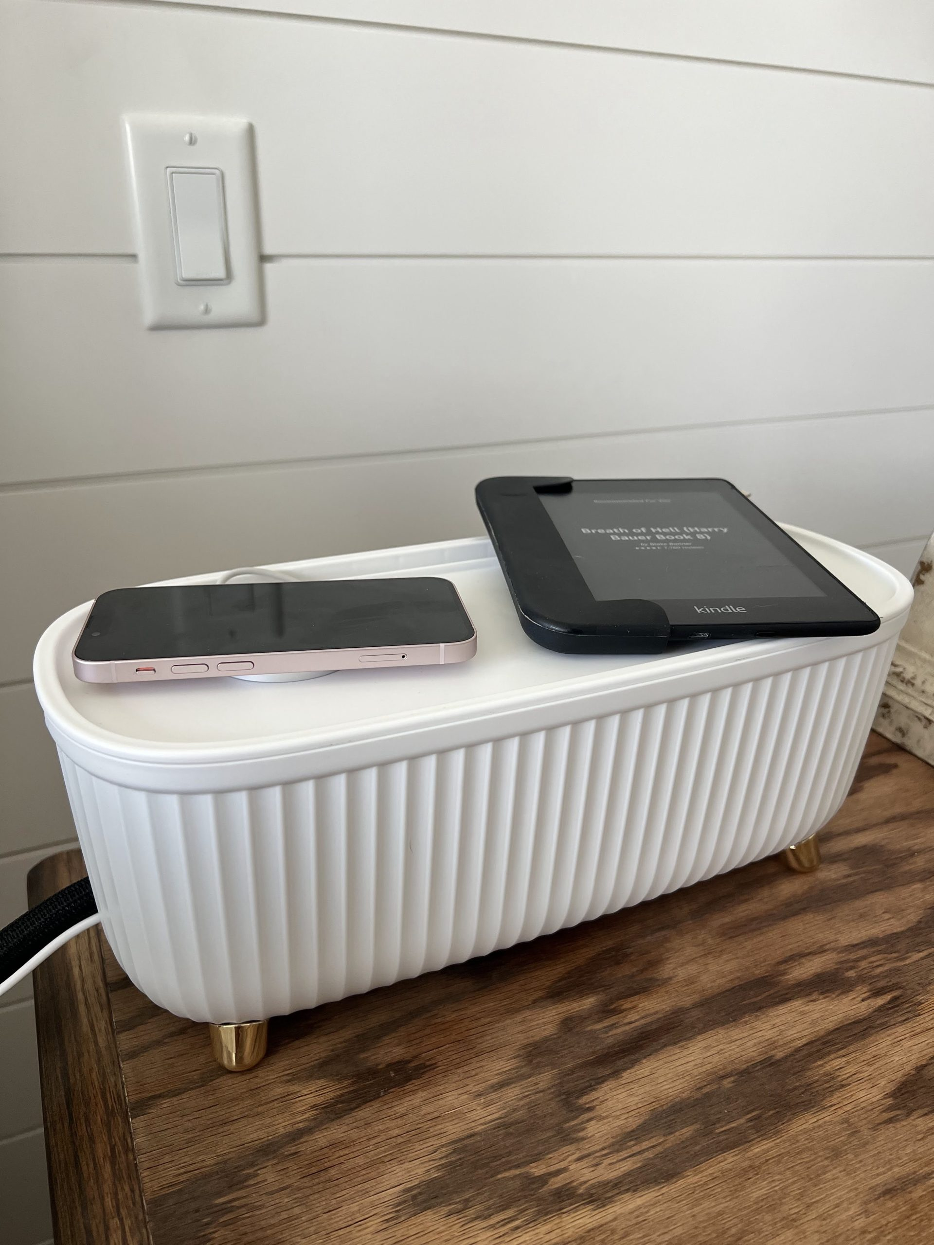 Chic Cord Organization Ideas For A Clutter-Free Home | @Whatisthedealrandi inside From Clutter to Chic Mastering Organization with a Red Mahogany Cube Unit