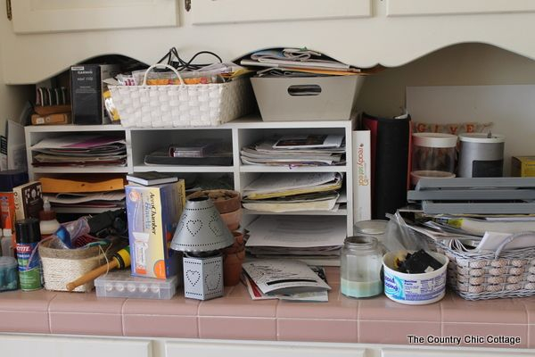 Clear Your Clutter With Kitchen Organizing Ideas | Country Chic Cottage ... within
