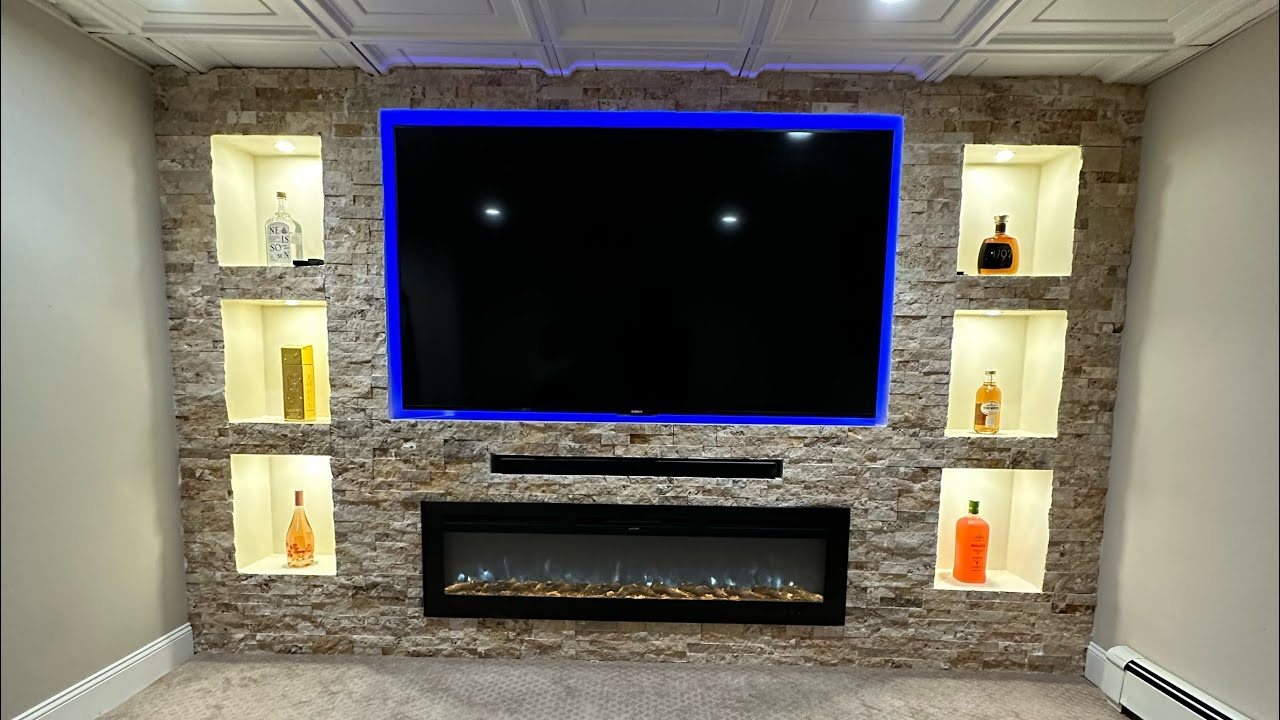 Custom Media Wall Step By Step-Phase 1 Framing - Youtube for From Concept to Creation Your Semicustom Media Wall Project