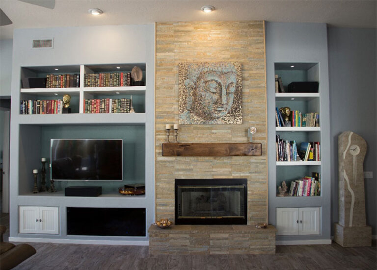 Custom Media Walls - Your Project Guide For The Ultimate Media Wall pertaining to From Concept to Creation Your Semicustom Media Wall Project