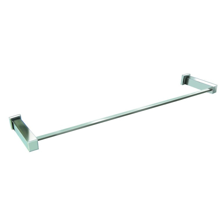 Dawn® Square Series Single Rail Towel Bar - Beyond Flooring for The Dawn Square Series 24" Glass Shelf Unveiled Understanding Its Design