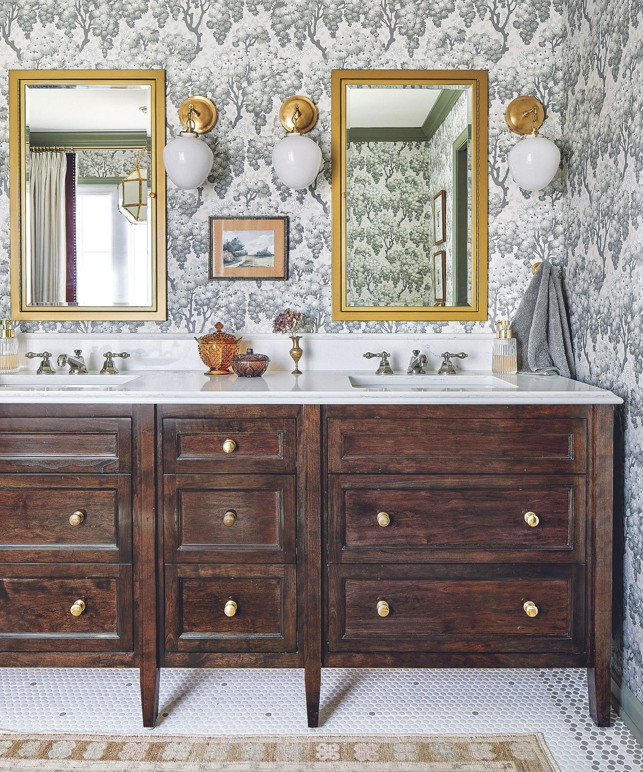 Upgrade Your Bathroom With These 10 Elegant Vanity Wall Designs