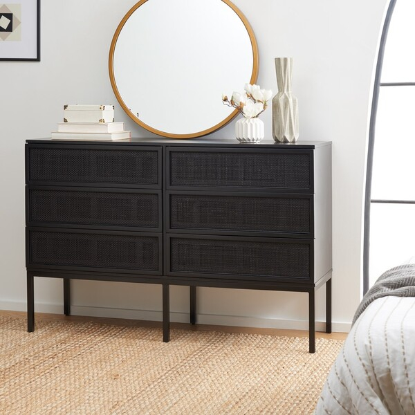 Drs5003E-2Bx Dressers - Furniture By Safavieh pertaining to The Safavieh Couture Raina Dresser Style Meets Functionality for Modern Living
