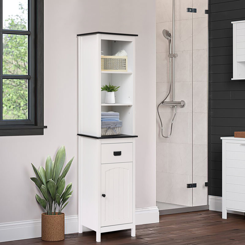 Ebern Designs Calianna Linen Tower Bathroom Cabinet &Amp; Reviews - Wayfair ... for