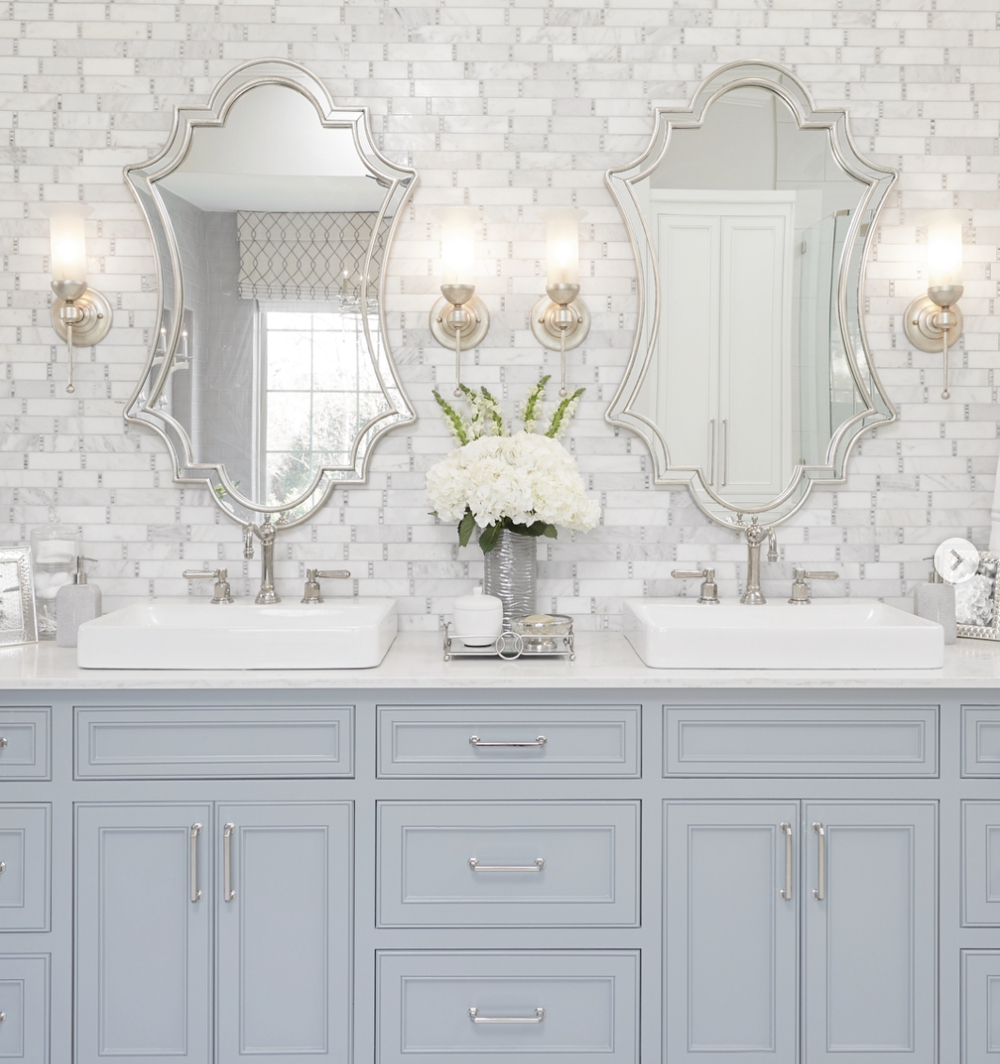 Elegant White Bathroom Vanity Ideas 55 Most Beautiful Inspirations 05 inside Upgrade Your Bathroom With These 10 Elegant Vanity Wall Designs