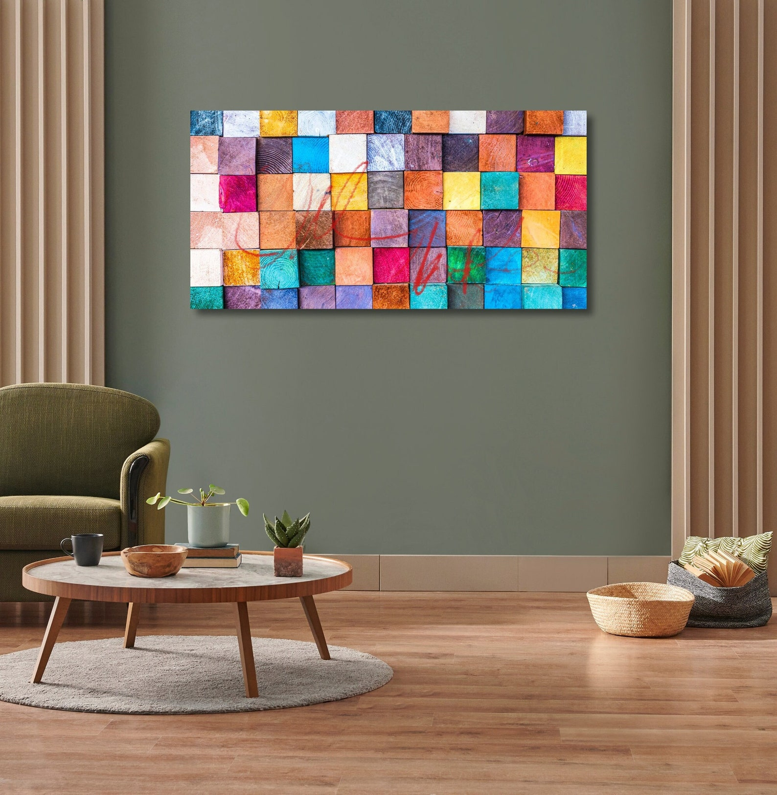 Elevate Your Space With Love In Color: Ultrahd Abstract Wall Art On ... for