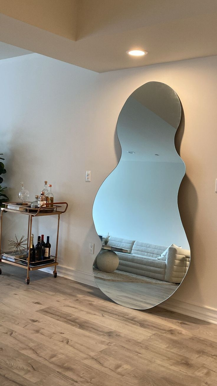 Exploring The Versatility And Impact Of Stylish Blob Mirrors In ... for Exploring the Versatility of the 24 inch Deyo Mirror for Your Home
