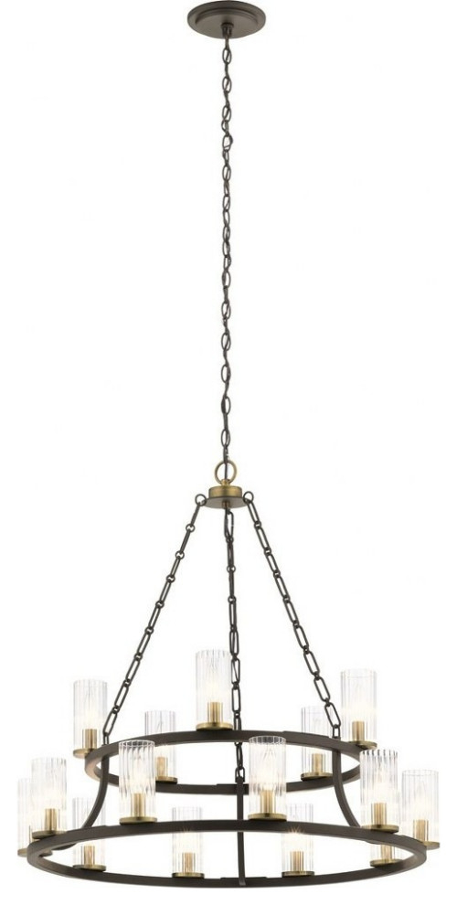 Farmhouse Fifteen Light Chandelier In Olde Bronze Finish - Chandelier ... within Understanding the Craftsmanship Behind Olde Bronze Farmhouse Chandeliers