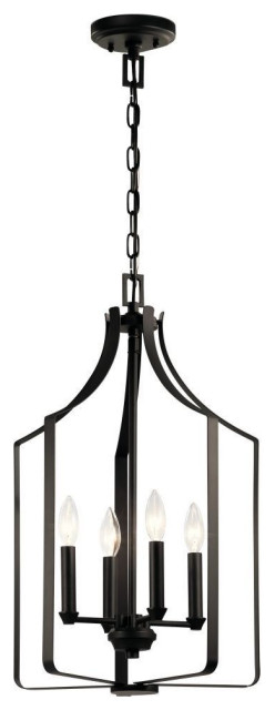 Farmhouse Four Light Chandelier-Olde Bronze Finish - Chandelier ... pertaining to Understanding the Craftsmanship Behind Olde Bronze Farmhouse Chandeliers