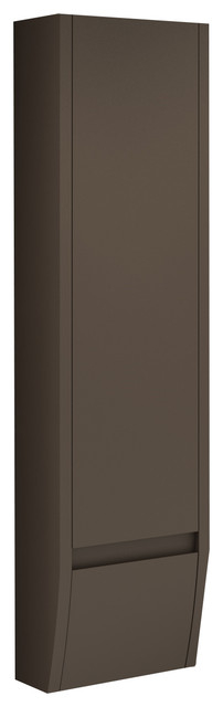 Flow Toffe Matte Linen Cabinet - Modern - Bathroom Cabinets - By Macral ... with regard to