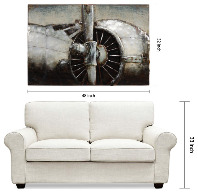Fly Away Primo Mixed Media Hand Painted Iron Wall Sculpture, 32"X 48 ... with regard to Exploring Primo Mixed Media Hand Painted Wall Sculptures and Their Unique Charm