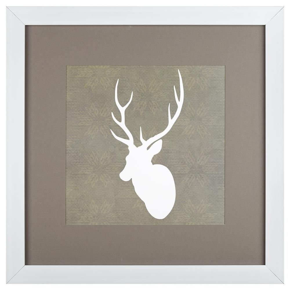 Framed Art - Deer/Canvas + Framed Art/Wall Decor | Framed Art Wall ... throughout A Closer Look at Mr. Deer's Unique Framed Wall Art